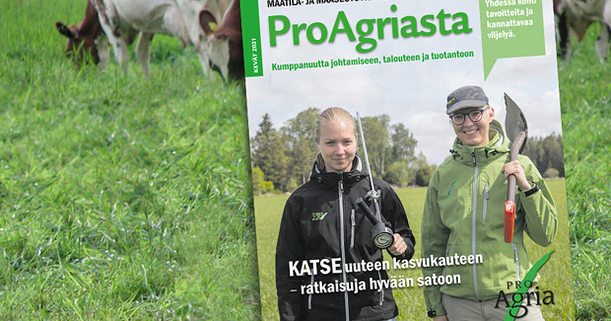 ProAgria | Asiakaslehtemme Jaetaan MT:n Mukana